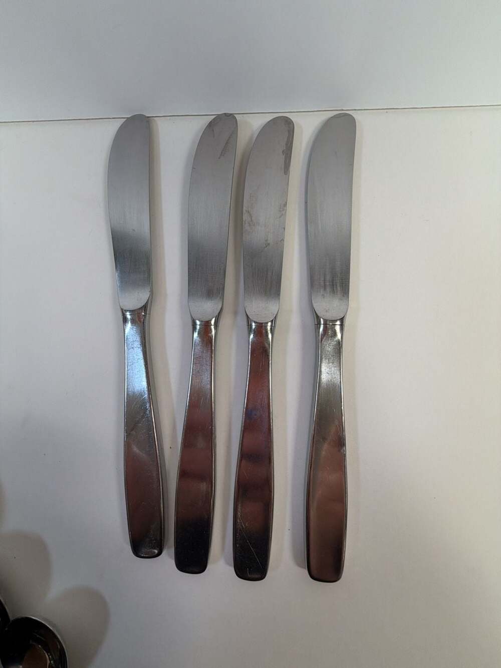 Set‎ of 4 WMF Cromargan Line Germany Stainless Steel Dinner Knives